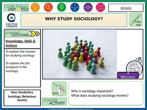 Why study Sociology | Teaching Resources