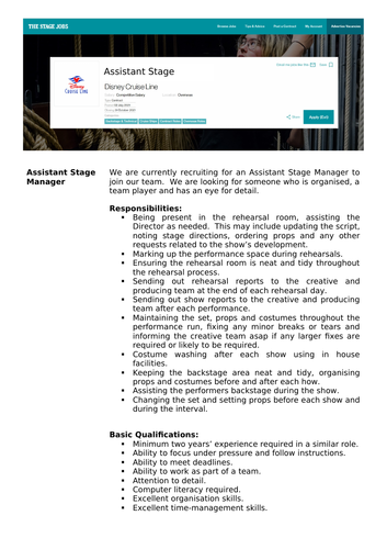 BTEC Level 1 Workskills 2021: Unit 1: Lesson 14 - Applying for jobs ...