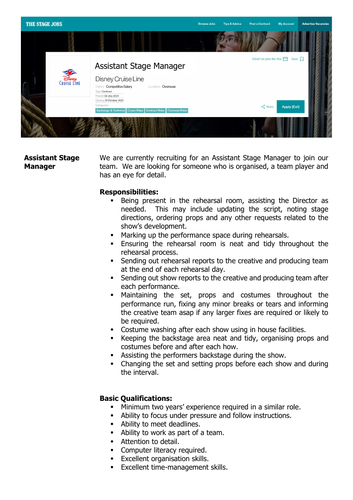 BTEC Level 1 Workskills 2021: Unit 1: Lesson 14 - Applying for jobs ...