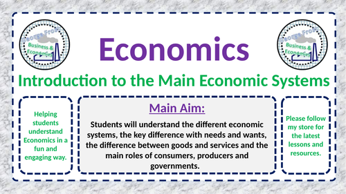 assignment of economic systems