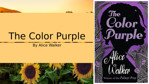 good thesis about the color purple