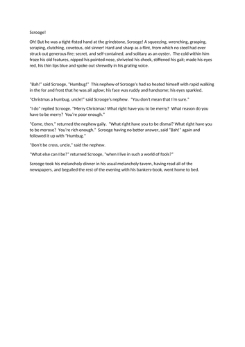 UKS2 (Y5 / Y6) 6 week writing unit based on the novel: Oliver Twist ...