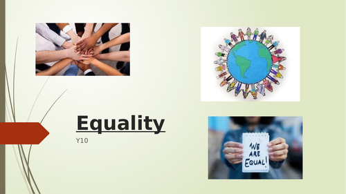 Equality lesson | Teaching Resources