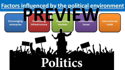 3.7.4 Analysing the external environment: Political and legal change ...