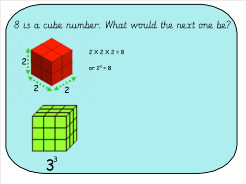 Cube Numbers | Teaching Resources