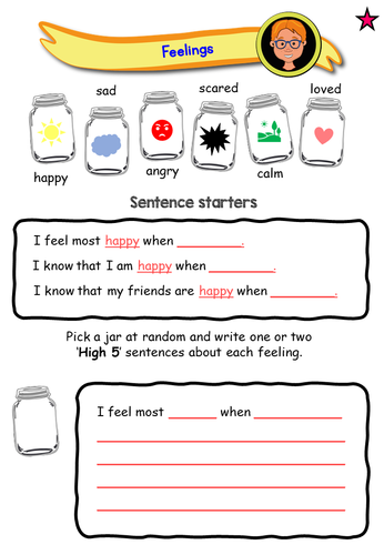 Feelings The Colour Monster KS1 Teaching Resources