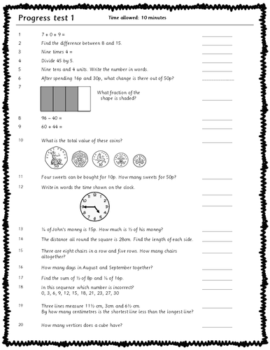 Year 3 Maths Arithmetic Workbook British Curriculum 