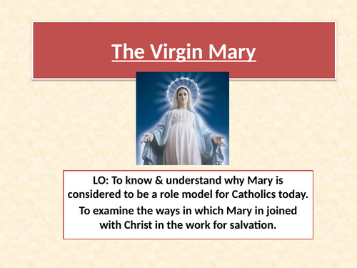 essay about virgin mary