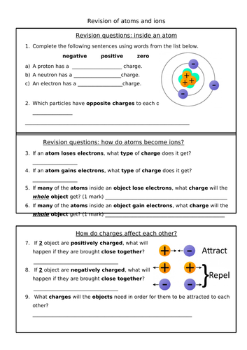 ks3 science homework pack 3 static electricity answer key