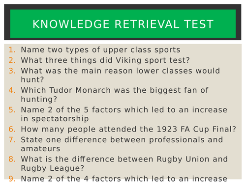 Eduqas History Entertainment & Leisure - Key Question 2: Holiday Patterns and Travel - Lesson 5