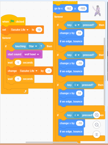 Game Demo: Create Naruto Ultimate Ninja Storm using Scratch Programming ...