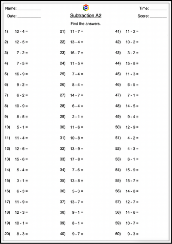 12 Arithmetic A | Teaching Resources