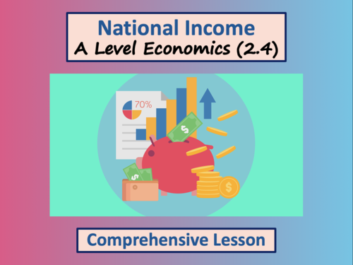 National Income (Topic 2.4) - A level Economics | Teaching Resources