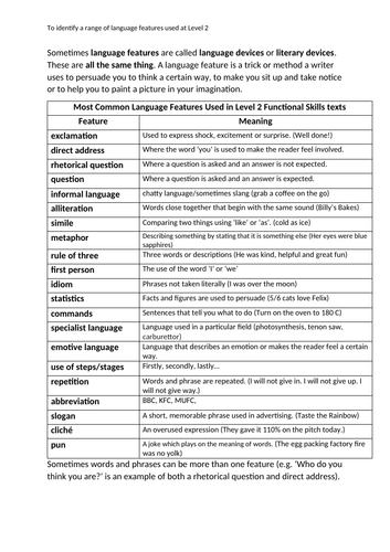 functional skills level 2 english reading