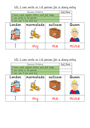 Y1/2 Paddington Diary Recount - Talk For Writing Unit | Teaching Resources