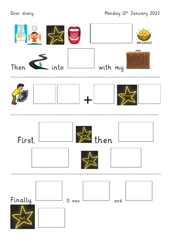 Y1/2 Paddington Diary Recount - Talk For Writing Unit | Teaching Resources