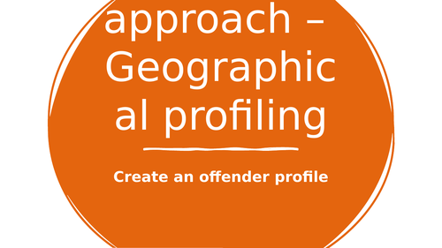 Geographical Profiling Activity - Catch the criminal - Bottom Up ...