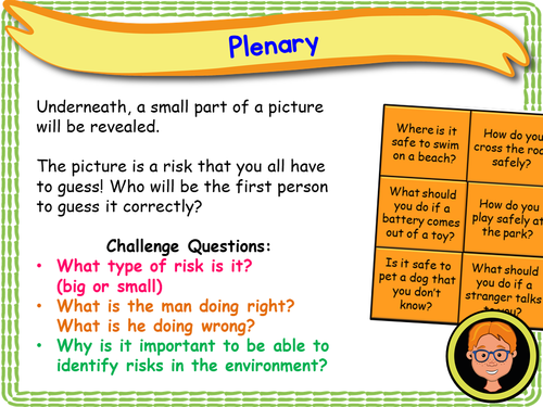 KS1 Safety and Risk | Teaching Resources