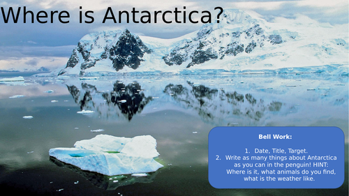 antarctica tourism ks2