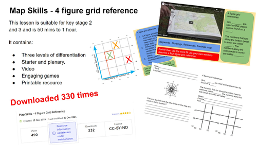 4-figure-grid-references-map-skills-ks3-or-higher-ks2-teaching