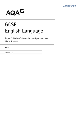 AQA GCSE English Language Paper 2 - Extreme Weather 'The Death Zone ...