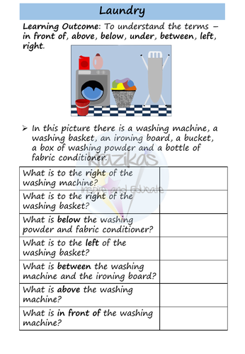 Functional Skills Maths - Entry Level 1 - Shape, Position, Direction ...