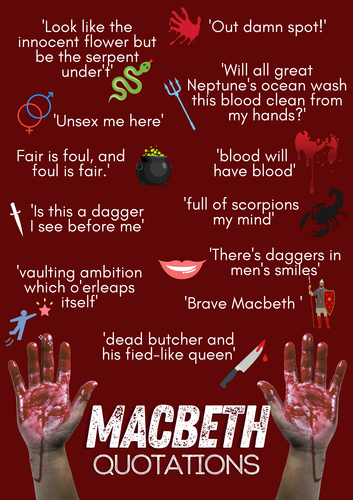 macbeth quotes for essay