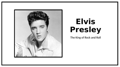 Famous People - Elvis Presley