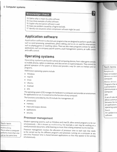 Topic: Computer Systems, Lesson 4: Operating System | Teaching Resources
