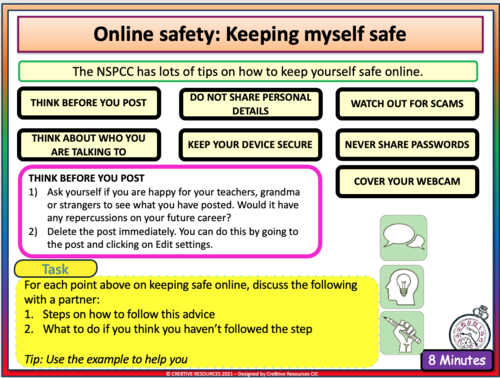 Post 16 Personal safety | Teaching Resources