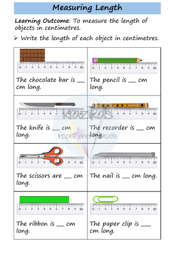 Functional Skills Maths - Entry Level 1 - Measure - Length, Height ...