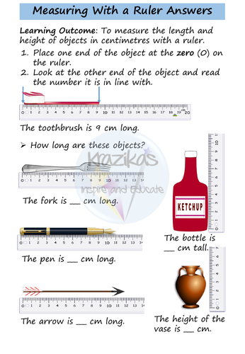 Functional Skills Maths - Entry Level 1 - Measure - Length, Height ...