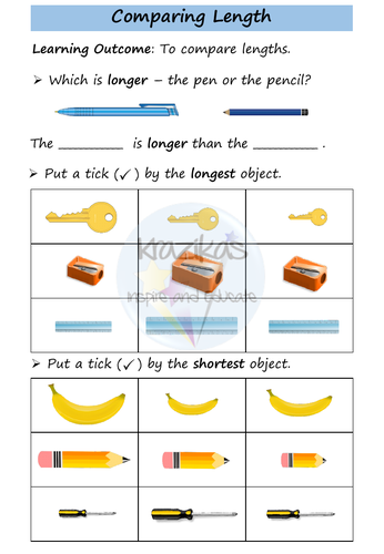 Functional Skills Maths - Entry Level 1 - Measure - Length, Height ...