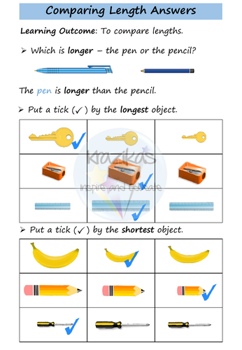 Functional Skills Maths - Entry Level 1 - Measure - Length, Height ...