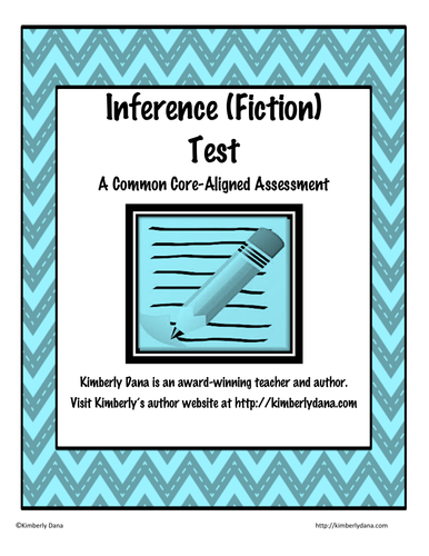 Inferences (Fiction) 91����t Assessment