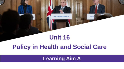 Unit 16 Learning Aim A - BTEC Level 3 Ext Diploma Health and Social ...