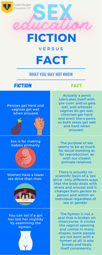 Sex Fact Vs Fiction Infographic Teaching Resources 5115