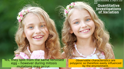 10.5 - Quantitative Investigations of Variation