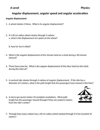 Angular acceleration questions