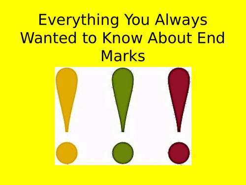 Punctuation PowerPoint Bundle | Teaching Resources