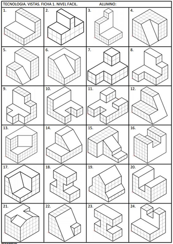 EDUQAS/Wjec - Engineering Level 1/2 - Unit 3 orthographic and 3rd angle ...