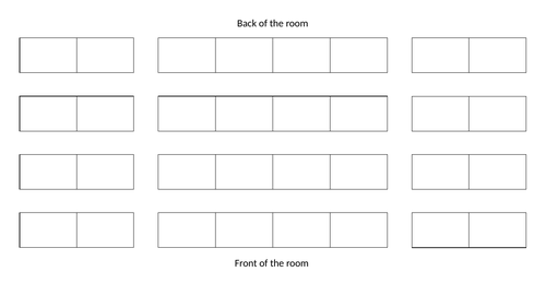 seating charts templates