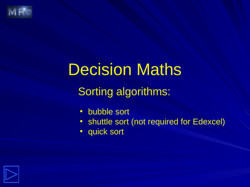 Sorting Algorithms | Teaching Resources