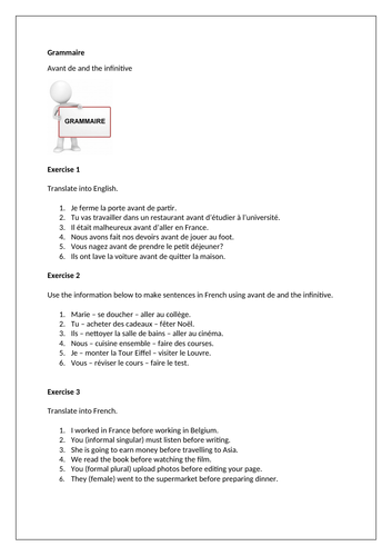 AQA/EDEXCEL Studio GCSE French (Higher) – Module 5 – En route! – Page ...