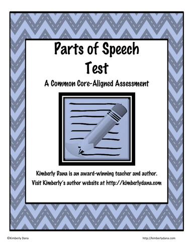 Parts of Speech 91����t Assessment