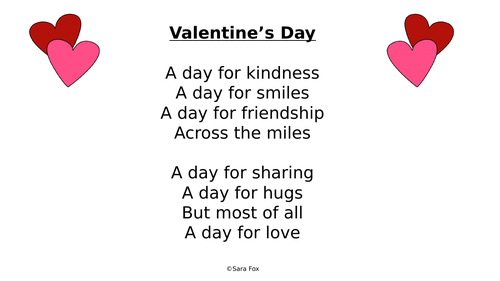 Valentine's Day Poem &amp; Activities EYFS/KS1 | Teaching Resources