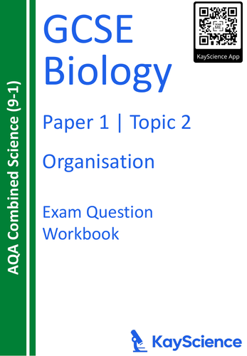 B2 Organisation // Exam Practice Booklet & Mark Scheme // GCSE Biology ...