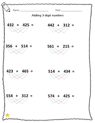 Word Problems Adding 2 3 Digit Numbers
