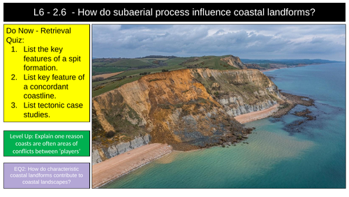 Coasts Subaerial Processes
