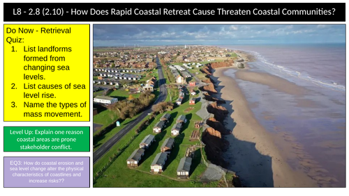 Coastal Retreat Erosion